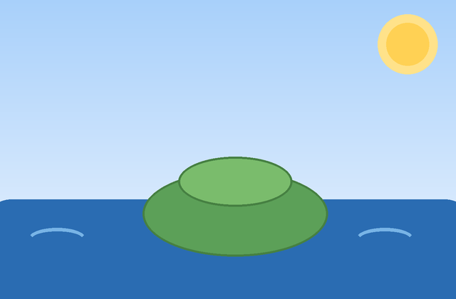 Ilustrasi dongeng Danau Toba