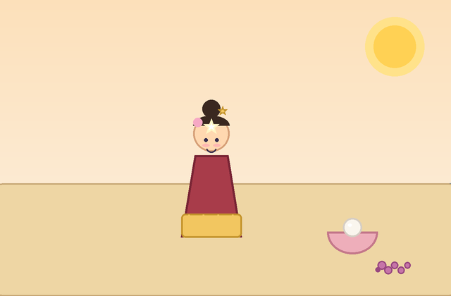Ilustrasi cerita Putri Mandalika